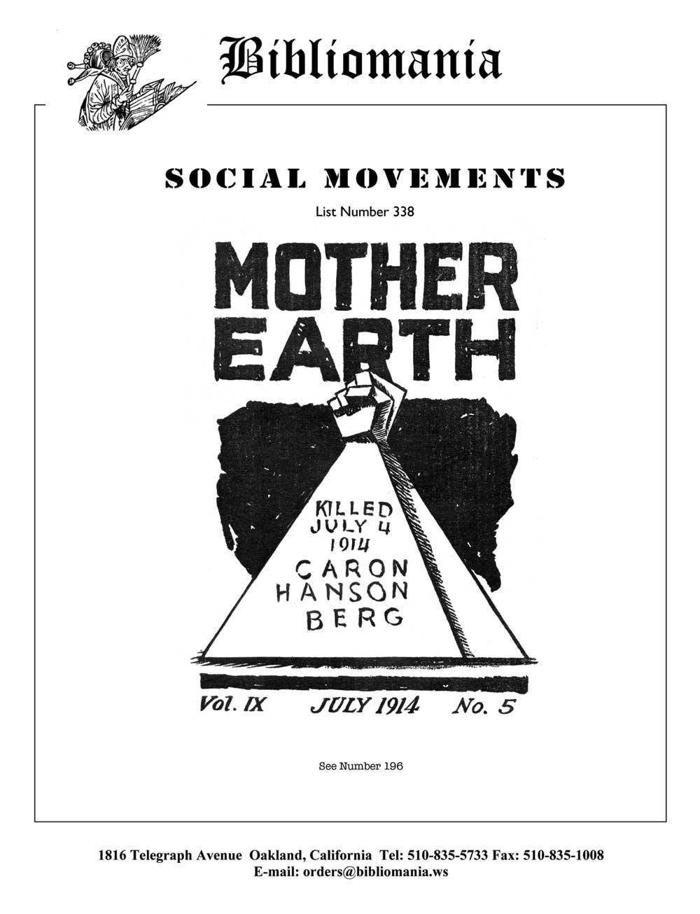 List Number 338 Social Movements