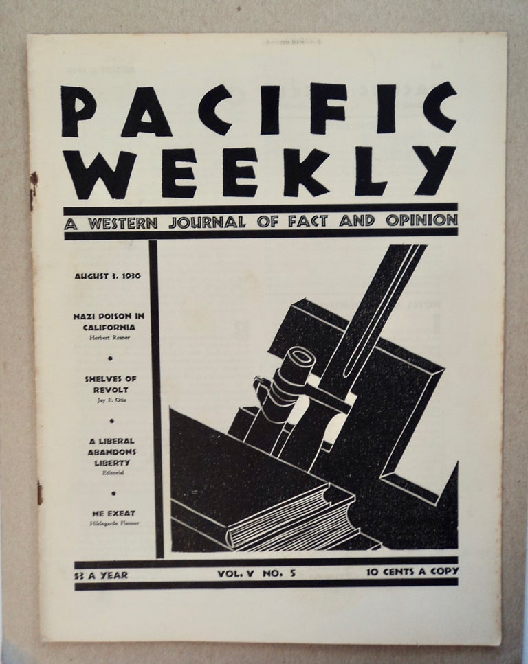 [100220] PACIFIC WEEKLY: A WESTERN JOURNAL OF FACT AND OPINION