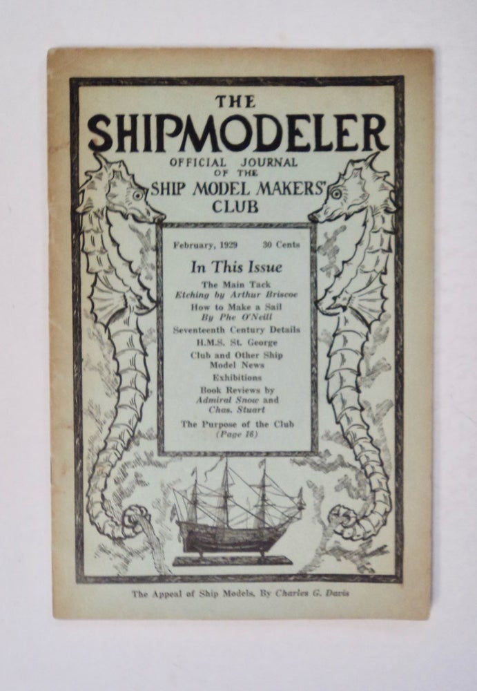 [100270] THE SHIPMODELER: OFFICIAL ORGAN OF THE SHIP MODEL MAKERS' CLUB