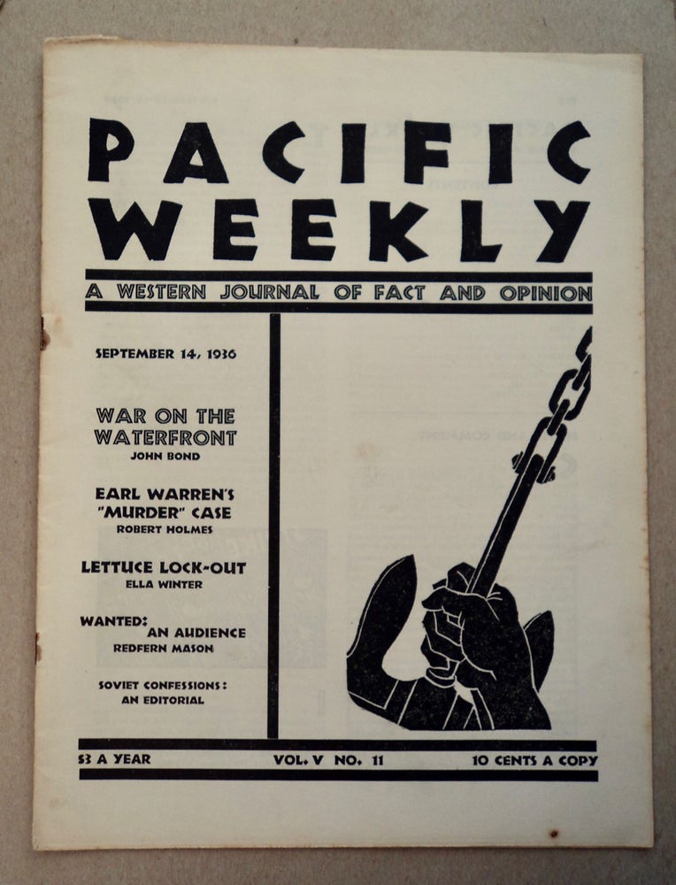 [100397] PACIFIC WEEKLY: A WESTERN JOURNAL OF FACT AND OPINION
