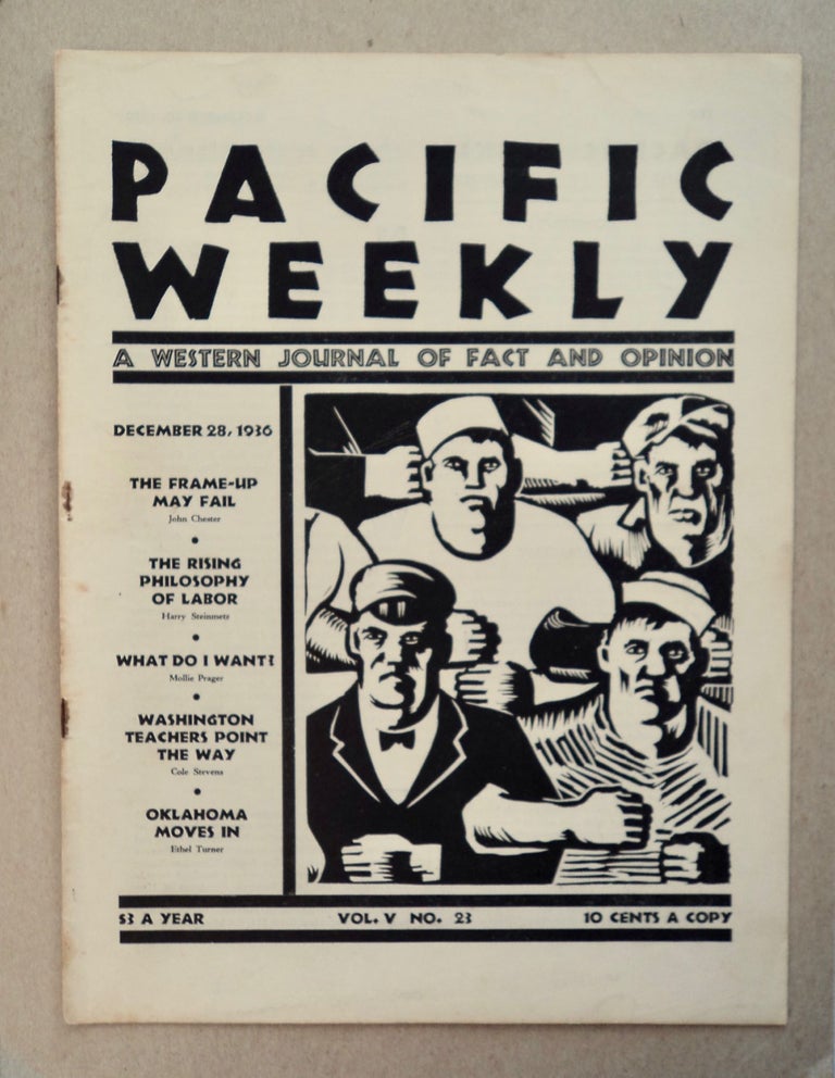 [100401] PACIFIC WEEKLY: A WESTERN JOURNAL OF FACT AND OPINION