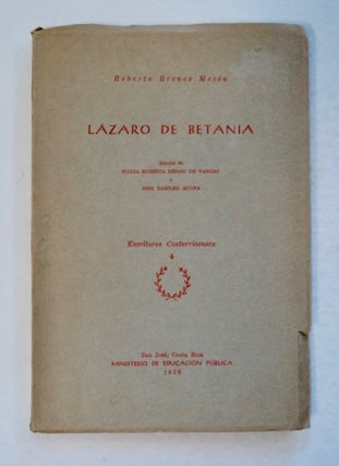 100421] Lázaro de Betania. Roberto BRENES MESÉN