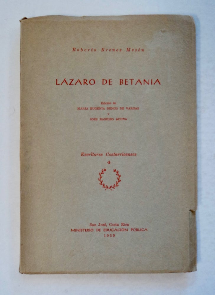 [100421] Lázaro de Betania. Roberto BRENES MESÉN.