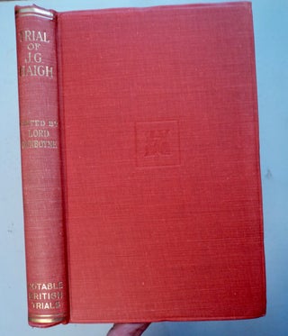 100584] The Trial of John George Haigh: (The Acid Bath Murder). Lord DUNBOYNE, ed
