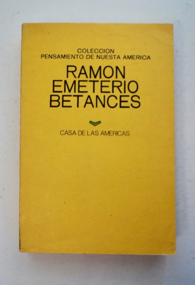 [100603] Ramón Emeterio Betances. Ramón Emeterio BETANCES.