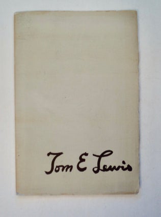 100919] Tom E. Lewis. Tom E. LEWIS