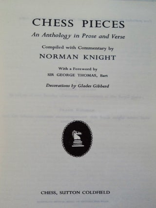 Chess Pieces: An Anthology in Prose and Verse