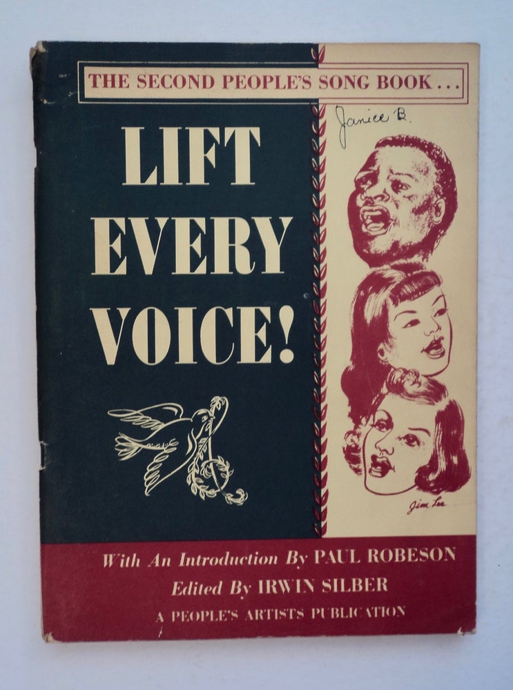 [101125] Lift Every Voice: The Second People's Song Book. Irwin SILBER, ed.