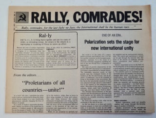 101270] RALLY, COMRADES!: VOICE OF THE CENTRAL COMMITTEE OF THE COMMUNIST LABOR PARTY OF THE...