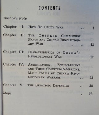 Strategic Problems of China's Revolutionary War