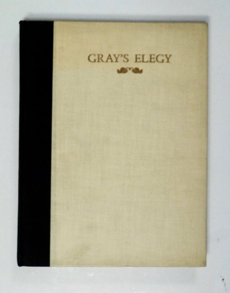 [101574] Elegy in a Country Church-Yard Written by Thomas Gray and Newly Created into an Illustrated Book by John Vassos. Thomas GRAY, John Vassos.