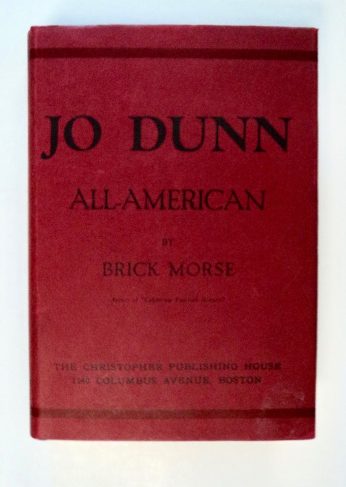 [101613] Jo Dunn, All-American. Brick MORSE.