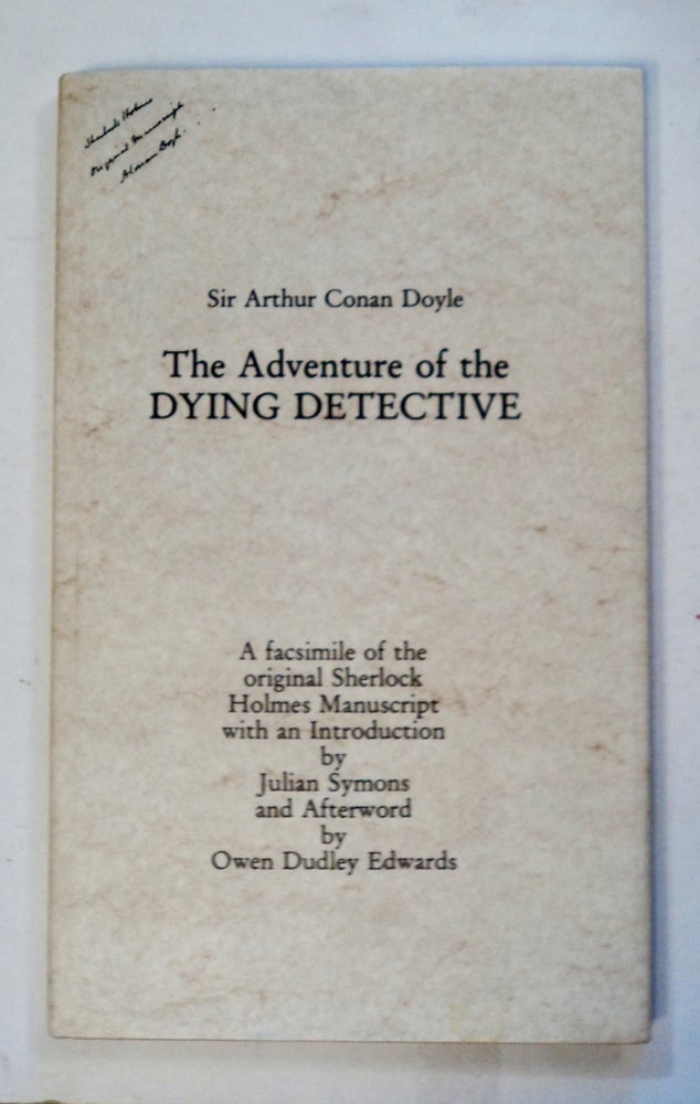 [101636] The Adventure of the Dying Detective. Sir Arthur Conan DOYLE.
