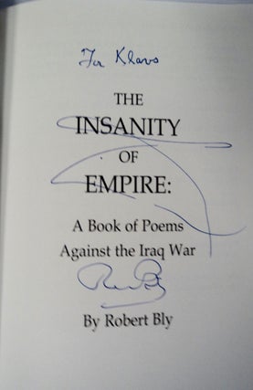 The Insanity of Empire: A Book of Poems against the Iraq War