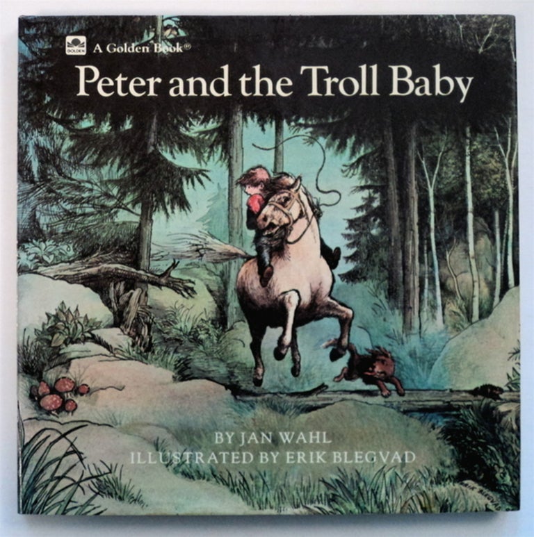 [15973] Peter and the Troll Baby. Erik. B/w BLEGVAD, color d/j.