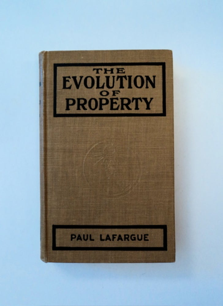 [18867] The Evolution of Property. Paul LAFARGUE.