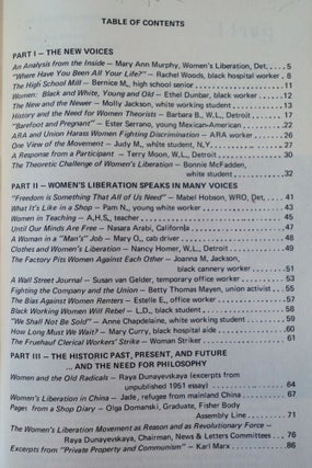 Notes on Women's Liberation: We Speak in Many Voices