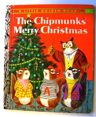 22016] The Chipmunks' Merry Christmas. Richard. Color SCARRY, David Corwin