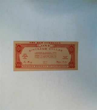 44538] One Sincliar Dollar. Upton SINCLAIR