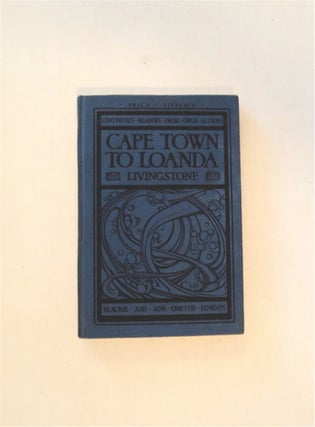 60962] From Cape Town to Loanda. David LIVINGSTONE, M. D