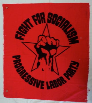 61204] Progressive Labor Party Flag. PROGRESSIVE LABOR PARTY