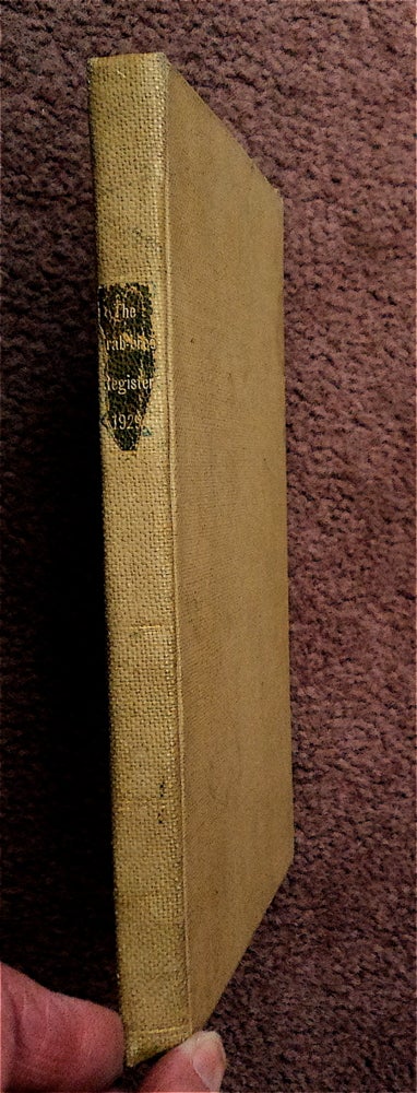 [61368] The Arab-Bred Register 1929: Containing the Entries of Arab-Bred Stallions and Mares, and the Supplememtary List. ARAB HORSE SOCIETY.