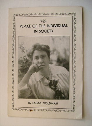 63047] The Place of the Individual in Society. Emma GOLDMAN