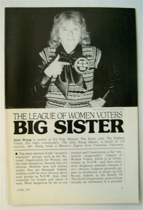 65267] Big Sister: The League of Women Voters. Alan STANG
