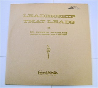 70023] Leadership That Leads. Dr. Kenneth McFARLAND
