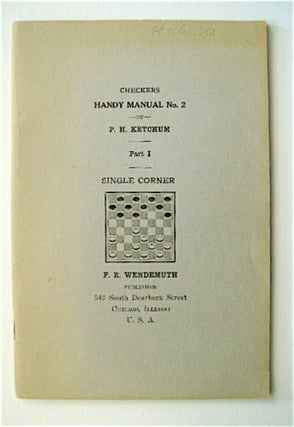 70387] Checkers Handy Manual No. 2. H. KETCHUM, reston