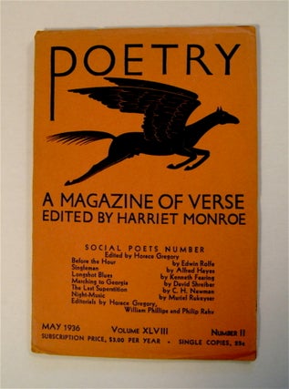 70482] POETRY: A MAGAZINE OF VERSE ("Social Poets Number"