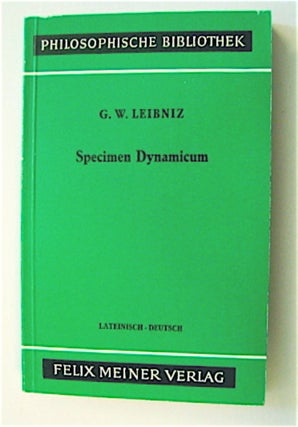 70712] Specimen Dynamicum. G. W. LEIBNIZ