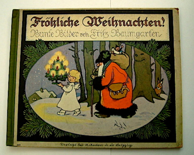 [70716] Fröhliche Weihnachten!: Bunte Bilder (Merry Christmas!: Colorful Pictures). Fritz BAUMGARTEN.