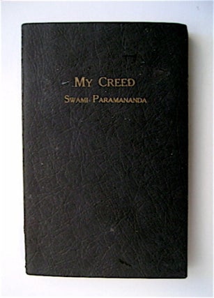 71062] My Creed: Poems. Swami PARAMANANDA