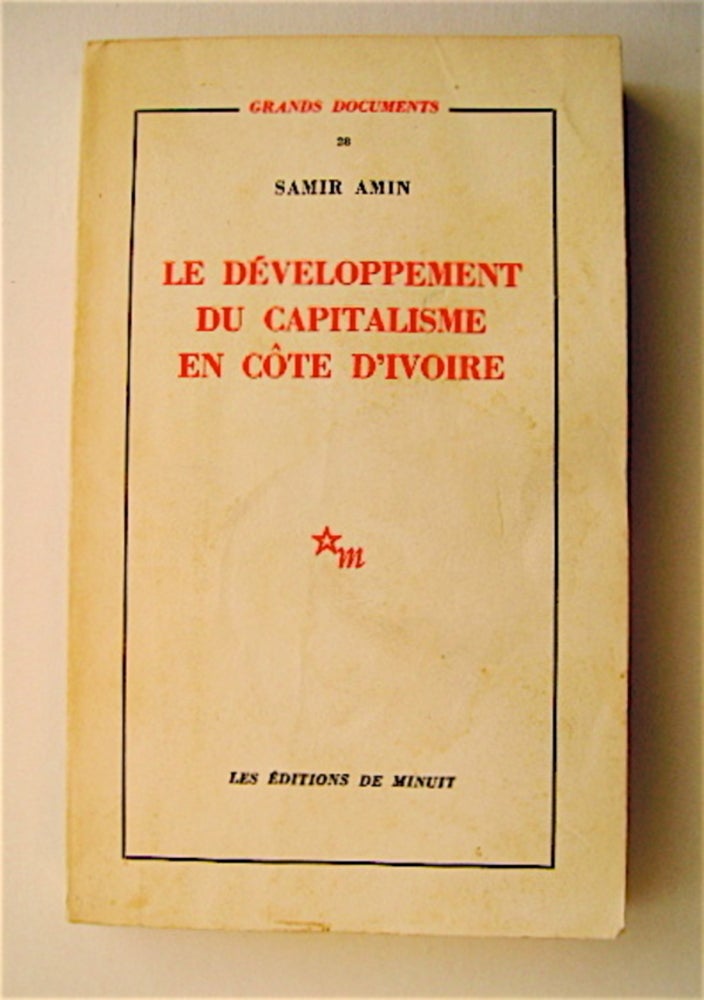 [71083] Le Développement du Capitalisme en Côte d'Ivoire. Samir AMIN.