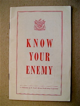 71289] Know Your Enemy. Ivor BENSON