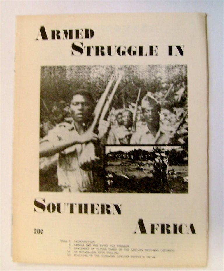 [71520] Armed Struggle in Southern Africa. AFRICA RESEARCH GROUP.