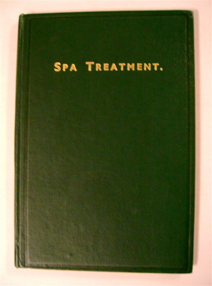 [72495] A Brief Account of the Nature of Spa Treatment, Followed by a Description of the Harrogate Waters, and Baths, and the Accessory Treatments Employed with Them. COMP HARROGATE MEDICAL SOCIETY.