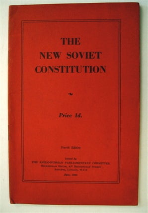 73031] THE NEW SOVIET CONSTITUTION