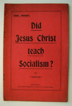 73067] Did Jesus Christ Teach Socialism? VERITAS