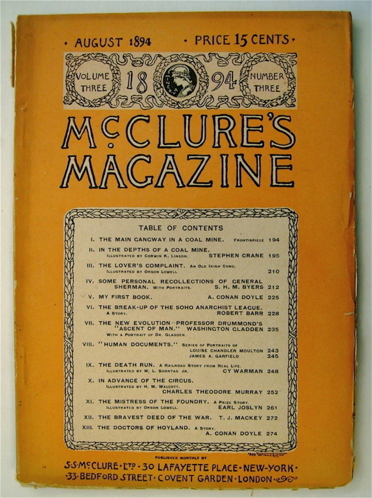 [73303] "The Break-up of the Soho Anarchist League: A Story." In "McClure's Magazine" Robert BARR.
