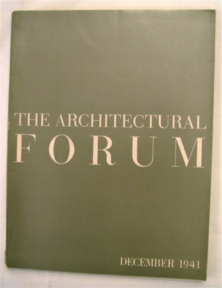 73615] THE ARCHITECTURAL FORUM