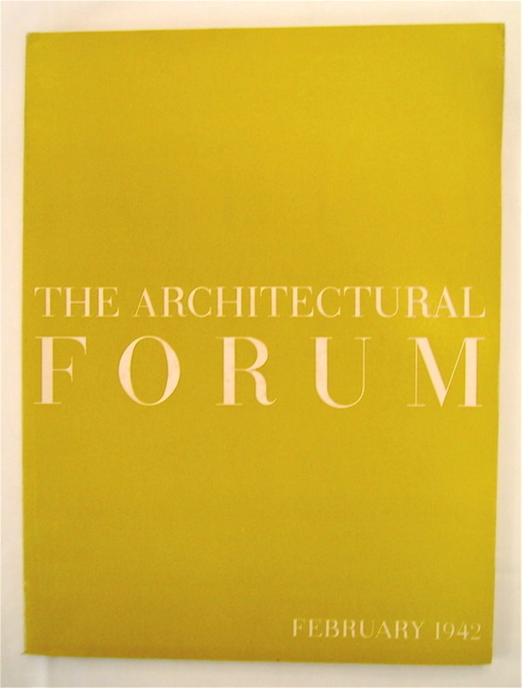 [73616] THE ARCHITECTURAL FORUM