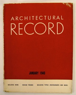 73627] ARCHITECTURAL RECORD