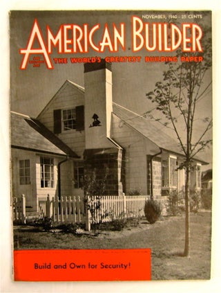73634] AMERICAN BUILDER