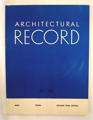 73709] ARCHITECTURAL RECORD
