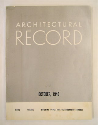 73711] ARCHITECTURAL RECORD