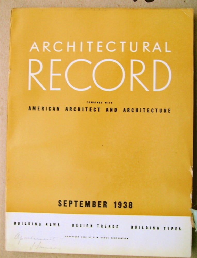 [73728] ARCHITECTURAL RECORD
