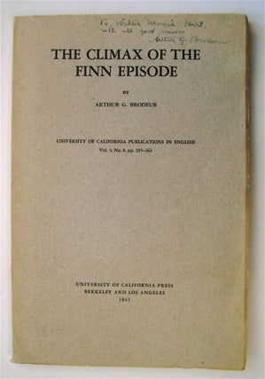 73808] The Climax of the Finn Episode. Arthur G. BRODEUR