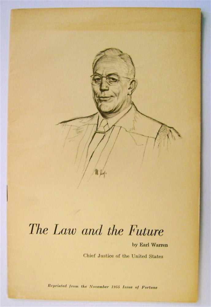 [73835] The Law and the Future. Earl WARREN.